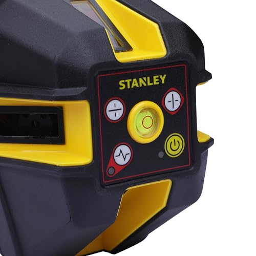 Stanley - Niveau multiligne Plage d'utilisation 10 m à 50 m Laser rouge - STHT77514-1 Jaune