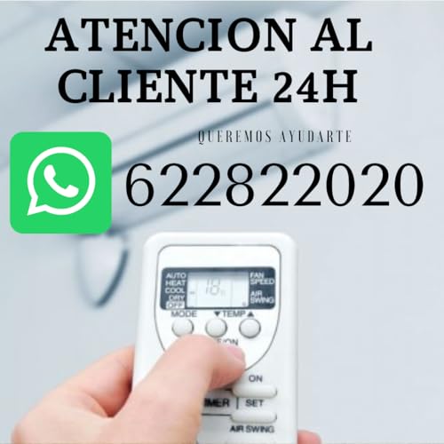 Miniatura 6 de Mando Aire Acondicionado Compatible Con Giatsu - Incluye Soporte Pilas Incluidas - Mando A Distancia Compatible Con Aire Acondicionado Giatsu - Mando Compatible.