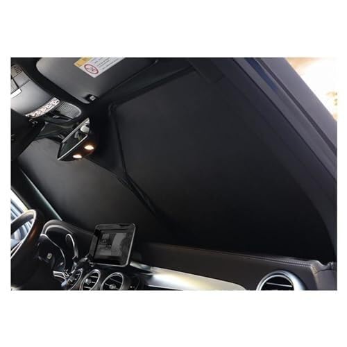 Tendine Per BMW F31 2012-2019 318d/320d/320i/328i/328d/330i 2000-2024 Parasole anteriore per parabrezza auto, colore argento, blocca i raggi UV.