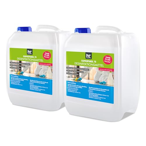 Höfer Chemie 2 x 5 L (10 Liter) Zugelassenes Desinfektionsmittel für...