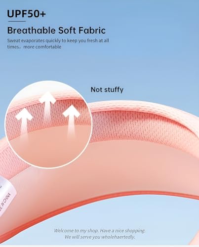 Sun Hats for Women UV Protection with Ponytail Hole Beach Trekking Camping Golf Fishing Hats Wide Brim UPF 50+ (Blue)