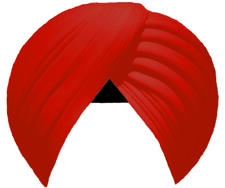 PUNJABI TURBAN 100% COTTON HEAVY RUBIA | TRADITIONAL TIE & WEAR PAGRI, PAGG FOR SIKH, PUNJABI, SARDAR MEN, BOYS,WOMEN | SOFT & COMFORTABLE