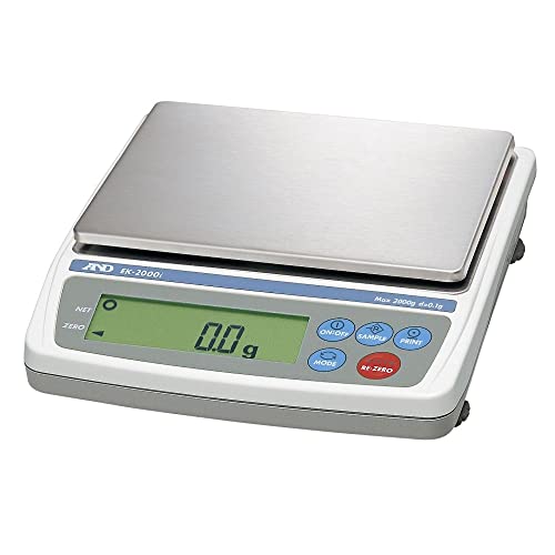 A&D �p�[�\�i���V�т� EK-2000i ��Ђ傤��:2000g �ŏ��\��:0.1g �M���@:170(W)*133(D)mm ���薳��