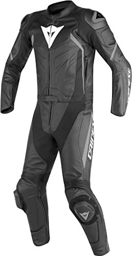 Dainese-AVRO D2 2 PCS Mono , Negro/Negro/Antracite, Talla 52