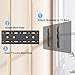 SHTUMEC TV Wall Mount Bracket Fixed for Most 32”-68” LED, OLED 4K Flat Screen TVs Easily Hold up to 132 lbs Max VESA 400X400mm