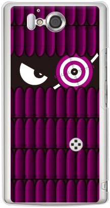 YESNO Sniper-kun Purple Clear for AQUOS Phone Zeta SH-09D/docomo DSHA9D-PCCL-201-N182