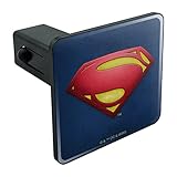 GRAPHICS & MORE The Flash Supergirl Logo Tow Trailer Hitch Cover Plug Insert 1 1/4 inch (1.25")