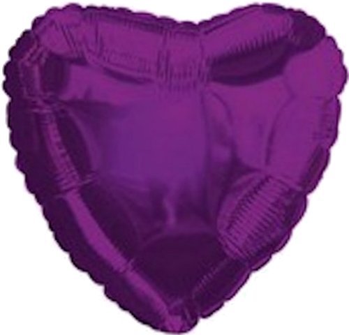 20 Pc Purple Hearts & Swirls Balloon Bouquet Wedding Baby Shower Bridal #TOP2