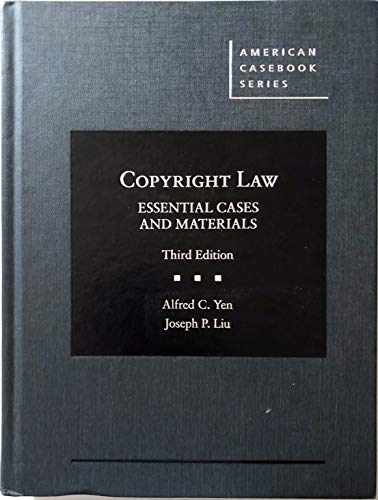 Copyright Law, Essential Cases and Materials (American Casebook Series)