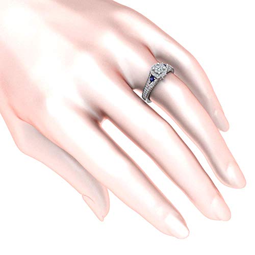 925 Sterling Silver Cubic Zirconia Wedding Ring for Women Comfy Bride Bridal Engagement Halo Promise Eternity Band Rings Fine Jewelry Accessory3