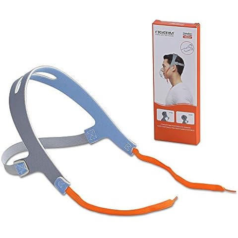 No-Slip Secure Mask Strap, Mask Holder for Cool Mist Inhaler Compressor System, Comfortable Adjustable Head Straps for Children and Adults Cover