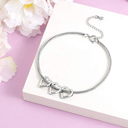 Mom Jewelry - Mother Bracelet - Gift for Mom Bracelet with Kids Name - Birthday Gifts for Her - Personalized Bracelet for Grandmother Mom Jewelry - Mother Bracelet - Gift for Mom Bracelet with Kids Name - Birthday Gifts for Her - Personalized Bracelet for Grandmother