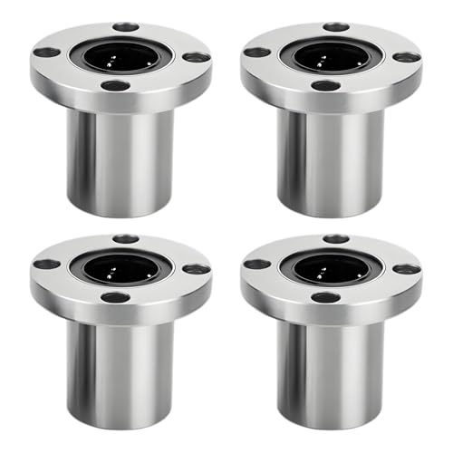 Bordstract LMF10UU Flansch Linearkugellager, 4 Stück