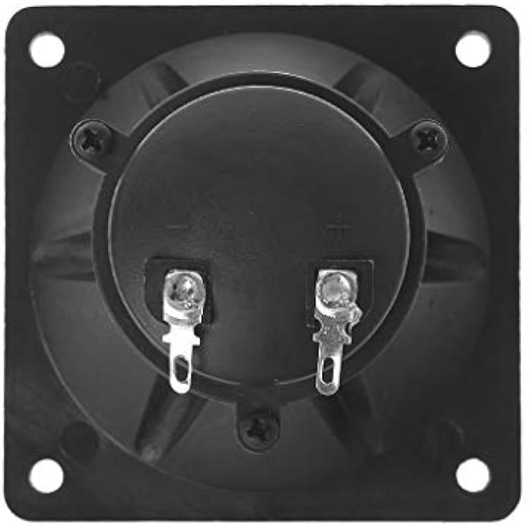 1 Tweeter Speakers Tweeter Piezo Treble Piezoelectric Portable 85mm 3.35inches Horn Black