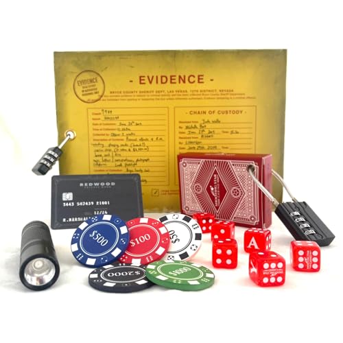 Jeu de société d'enquête réinitialisable pour passionnés d'énigmes et escape games
