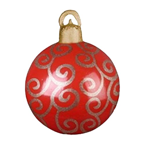 Boules décoratives de Noël gonflables haut de gamme de 61 cm - 2