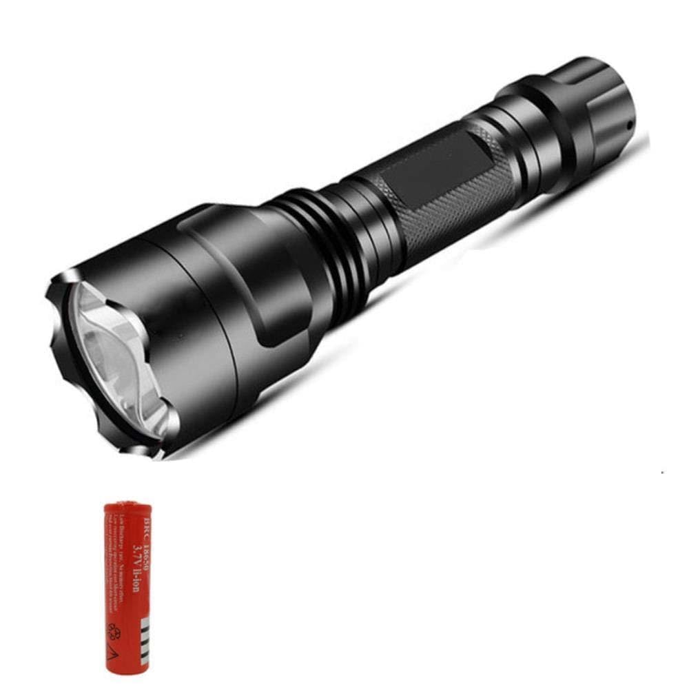 Lampe de poche LED rechargeable 18650 pour le camping sous la pluie
