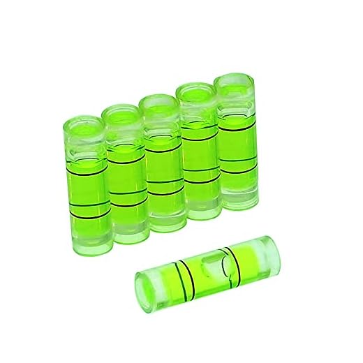 Package photo frame level gauge gauge cylinder gauge horizontal bubble ruler balance bubble various specifications (6X15mm(6pcs))