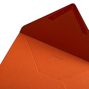 Colorplan Hoezen DIN B6 puntklep kleur: roest