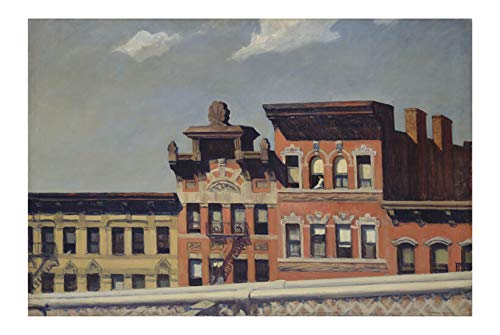 Affiche encadrée Edward Hopper From Williamsburg Bridge édition de prestige XL