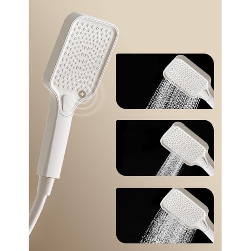 Mitigeur de douche blanc LWX avec commande à manche unique