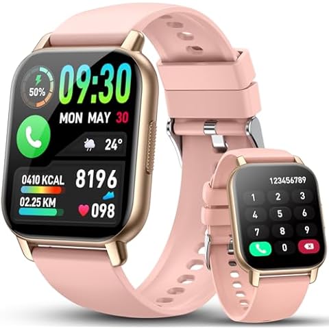 WeurGhy Smart Watch with HD Touch Screen Cover