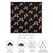 Baltimore Oriole And Cardinal Bird Fashion Kerchief for Women Men Soft Satin Head Scarf Hair Scarves Bandana Custom Gifts 18