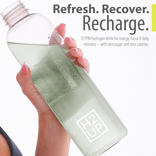 H2UP™ Zero Sugar Molecular Hydrogen Tablets – 60 Count, 12 PPM – Magnesium Hydrogen Supplement – Antioxidant Drink for Energy, Recovery, Cellular Health & Brain Function - Image 6