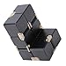 Saluaqui Aluminum Alloy Handheld Toys for Stress Relief Desk Companion Design Engaging Fun and Concentration . (Black)
