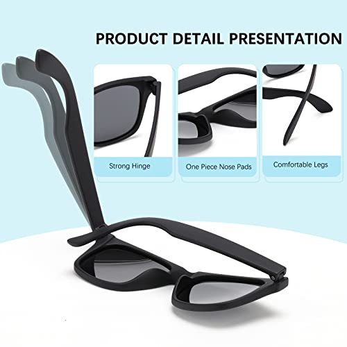 Oilway Kids-Sunglasses Polarized Uv Protection Baby Sun Glasses Flexible Rubber Glasses For Boys Girls #TOP4