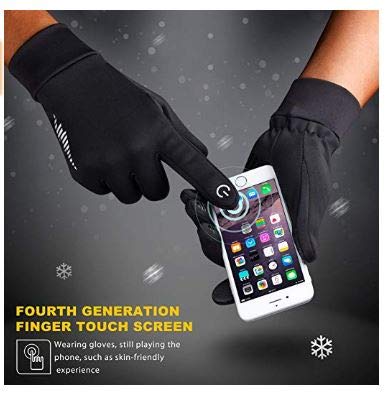 Image of Handcuffs Unisex Gloves Synthetic Biking Cycling Water Resistant Outdoor Athletic Touch Screen Friendly Mittens Gloves