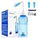 Antauge Neti Pot Sinus Rinse Kit, 300ml Nasal Wash Cleaner Bottle with 30 Salt Packets & Sticker Thermometer