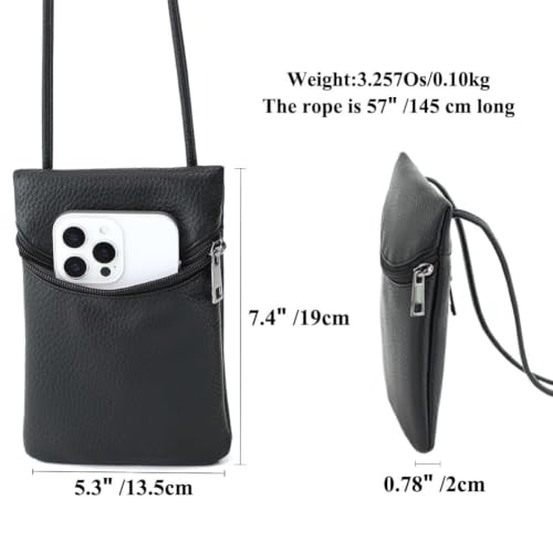 Image of Small Crossbody Women Cell Phone Purse Wallet Bag With Shoulder Strap