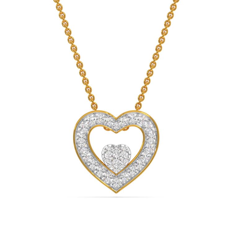 Image of KISNA JEWELS 14KT|18KT BIS Hallmark Pure Gold Pendant for Women