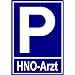 Produktbild Indigos UG - Schild Parkplatzschild - HNO-Arzt - Schild 30x21 cm - Warnung - Sicherheit - Hotel, Firma, Haus - Aluverbundplatte 3mm - Hinweisschild - Warnschild