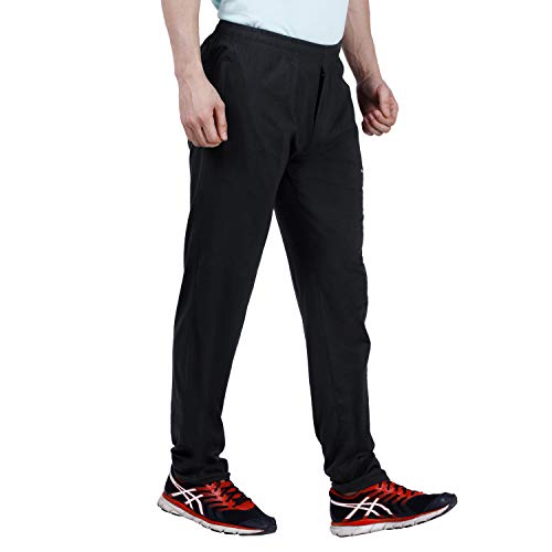 Image of Trackpants for Men - Regular Fit, Cotton Hoisery, Ultra Soft, Comfortable, Lightweight, Ziper Pockets, Front Zip, Back Pocket, Solid Mnimal