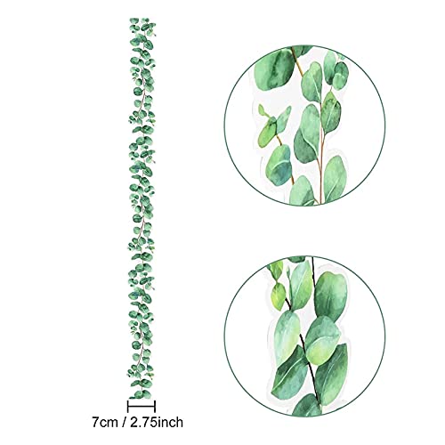 Eucalyptus Die-Cut Border Sticker - Trim Greenery Bulletin Board Wall Decor, Classroom Bulletin Wall