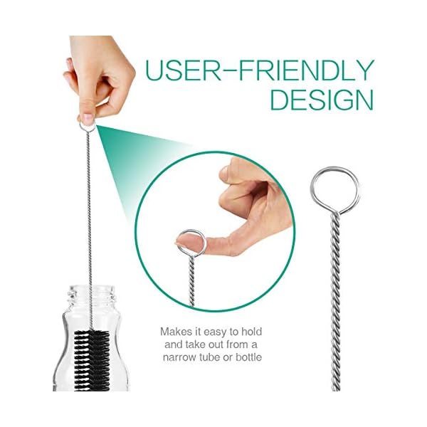 ORIA-Cleaning-Brush-Set-Bottle-Brush-Cleaner-98-inch-Tube-Brushes-Water-Bottle-Cleaning-Brush-Kitchen-Wire-Scrub-Set-for-Lab-Clean-Drinking-Straw-Wine-Bottle-Cup-Pipes-Keyboard-Set-of-10 ORIA-Cleaning-Brush-Set-Bottle-Brush-Cleaner-98-inch-Tube-Brushes-Water-Bottle-Cleaning-Brush-Kitchen-Wire-Scrub-Set-for-Lab-Clean-Drinking-Straw-Wine-Bottle-Cup-Pipes-Keyboard-Set-of-10