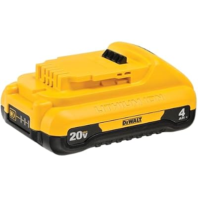 DEWALT 20V MAX* Battery, Compact, 4.0-Ah (DCB240)