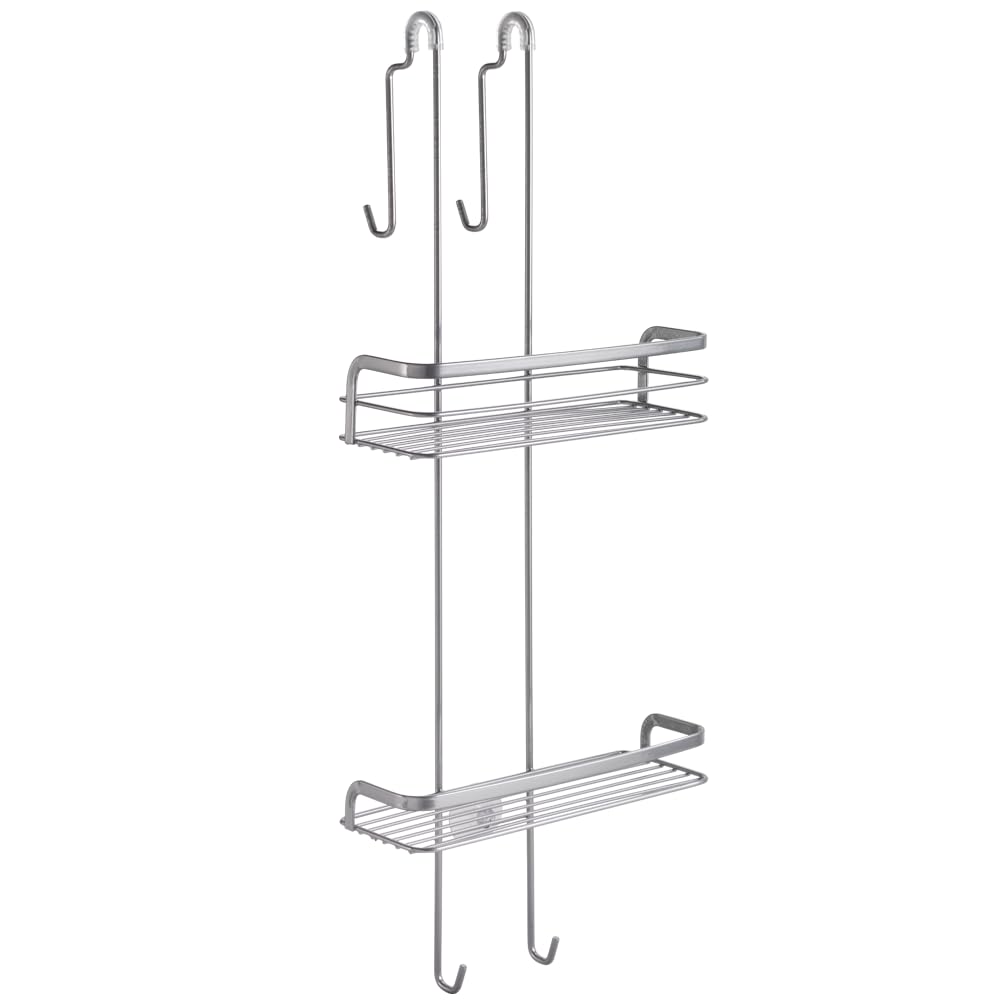 Metaltex Origin LUXY Bathroom Shower Shelf with Silicone Protector