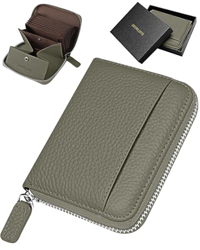 BEENLOVE Slim Wallet mit Münzfach & RFID Schutz - Geldbörse Damen