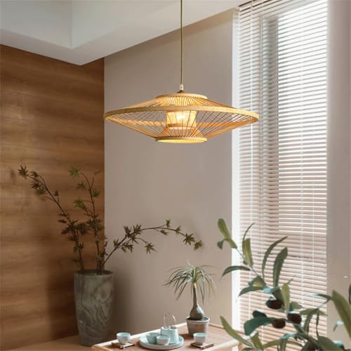 Suspension bambou fait main pour éclairage naturel et cosy - 3