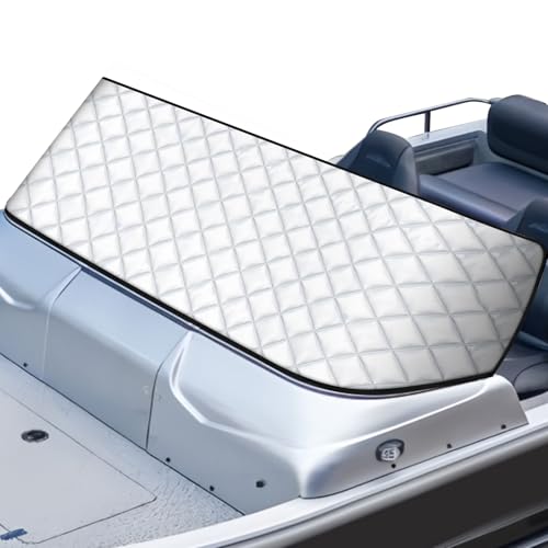 Deep V Boat Windshield Cover Fits for Most Deep V Walk Through Windshields and A Variety of Boat Windshields 600D Oxford Waterproof UV Resistant Preventing Bird Droppings and Stones | 105x 25