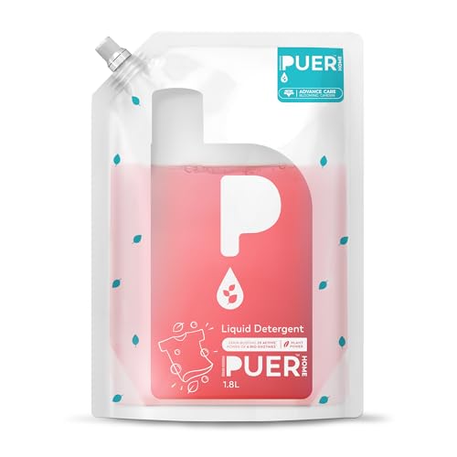 80% OFF on PUER Liquid Detergent Advance Care Blooming Garden 1800ml Refill Pouch for Front & Top Load Washing Machine | Plant Based & Eco Friendly | Tough Stain Removal, Color Safe & Bleach Free 80% OFF on PUER Liquid Detergent Advance Care Blooming Garden 1800ml Refill Pouch for Front & Top Load Washing Machine | Plant Based & Eco Friendly | Tough Stain Removal, Color Safe & Bleach Free