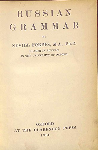 Russian Grammar Second Edition B003A58IMO Book Cover