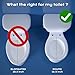 Clirass Elongated Bidet Toilet Seat with Quiet-Close, Non-Electric Bidet Mode with Dual Nozzles, Fit Elongated Toilet Seat, Adjustable Water Pressure with Brass inlet (Round)