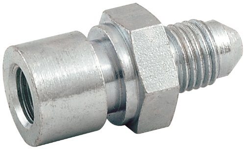 Allstar Performance ALL50101 3/16" Inverted Flare Brake Line Adapter 2 Pack, Zinc