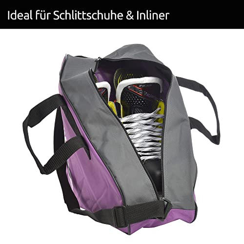 Sherwood Unisex Skate Bag Schlittschuhtasche, Lila, 36 x 16 cm EU