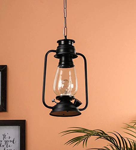 Carsten HL-49 linten shaped Hanging Light Pendant Light for Ceiling to Decor (Black)-image-12
