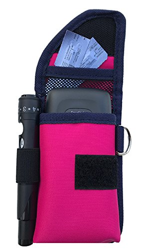 Pochette Freestyle Libre housse de protection MABOX SMART'ACCESS Navy Rose - 3